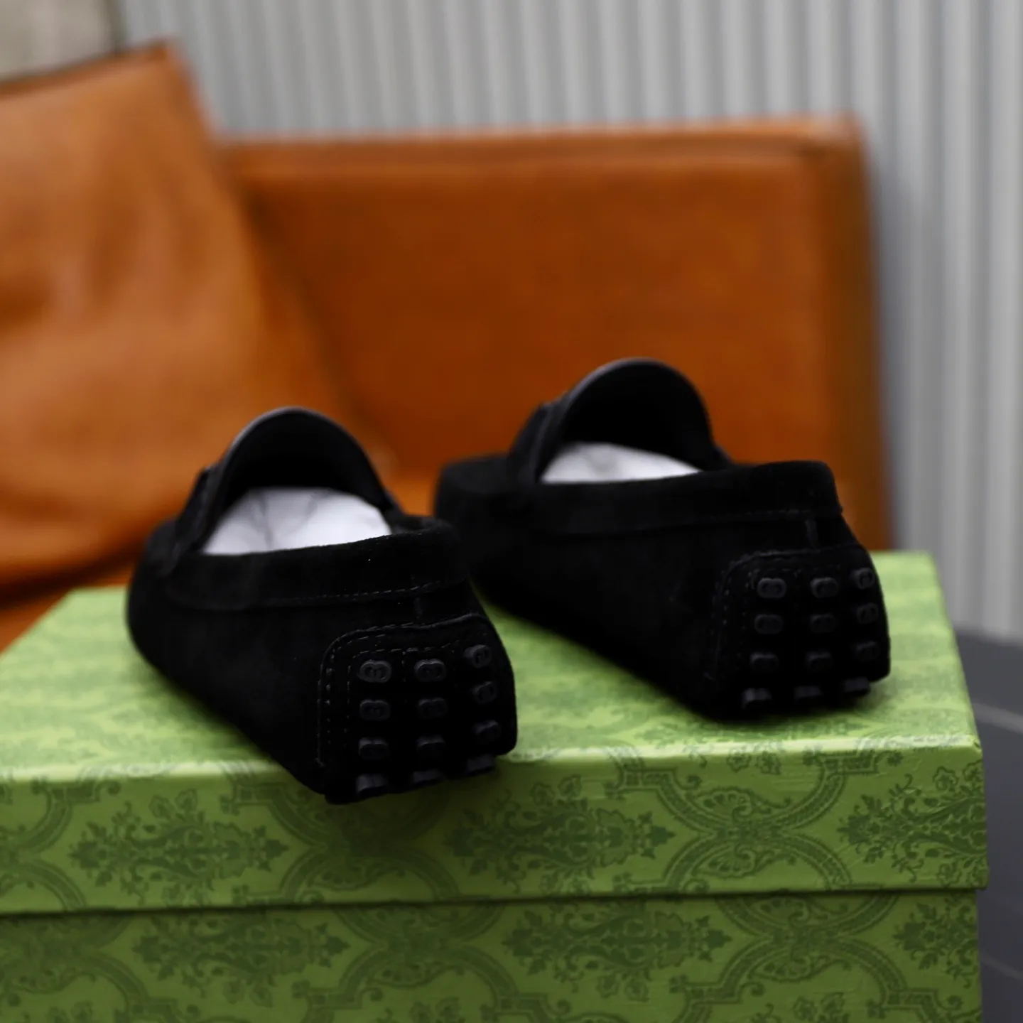 Ex-factory price: 460💰[GUCCI] Gucci ⚠️High-end men’s driving and pedal series ⚠️38-44 (customized for 45) ⚠️All original cowhide leather! Thick and soft! Made entirely of calfskin lining! Rubber sheet anti-slip beanie sole! Three-dimensional package technology! Fashionable and classic! Handicrafts! Original high quality! Feel free to compare!